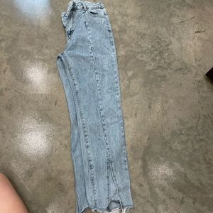 SHEIN Acid Wash Boyfriend Fit Jeans